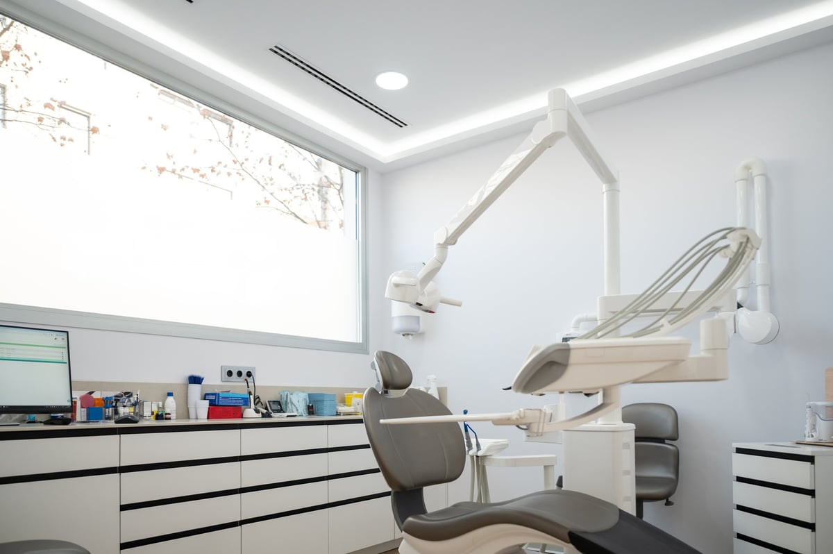 Modern dental clinic with professional equipment and comfortable patient chair